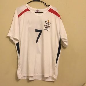 Beckham England jersey